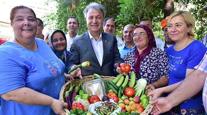 Bornova da üretime destek