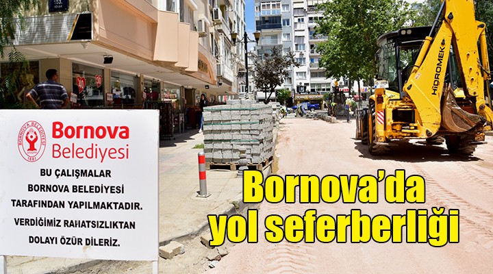 Bornova da yol seferberliği