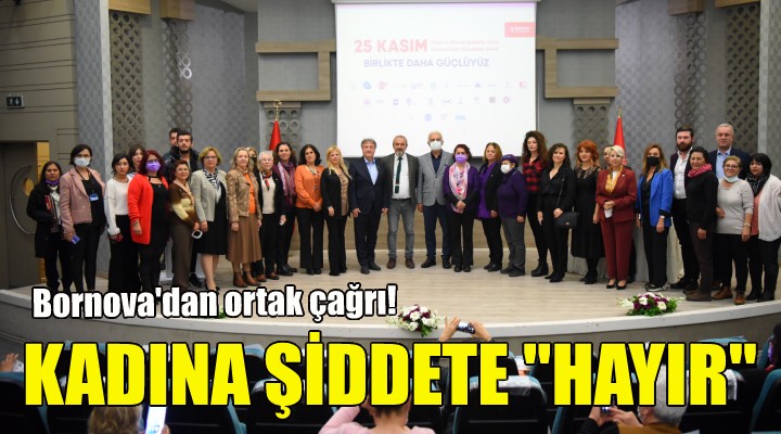 Bornova dan kadına şiddete karşı bildiri!