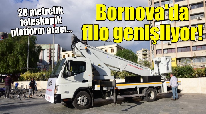 Bornova nın araç filosu genişliyor!