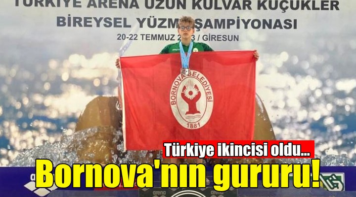Bornova nın gururu... Türkiye ikincisi oldu!