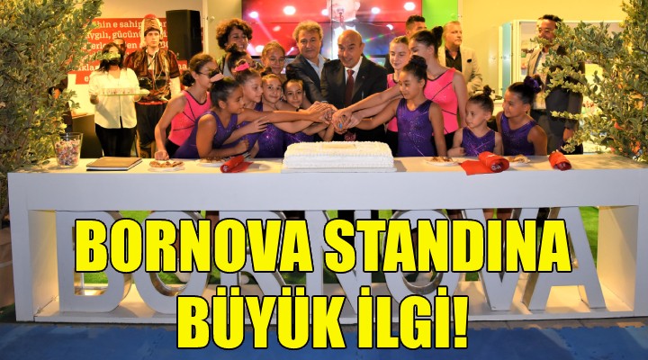 Bornova standına büyük ilgi!