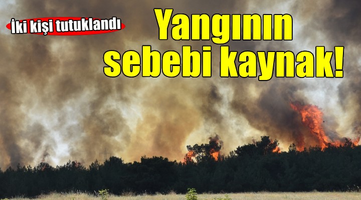 Bornova yangınının sebebi belli oldu
