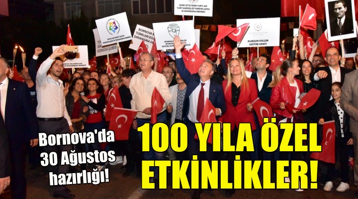 Bornova’da 100. yıla özel etkinlikler!