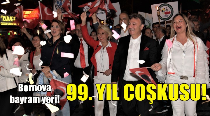 Bornova’da 99. Yıl coşkusu!