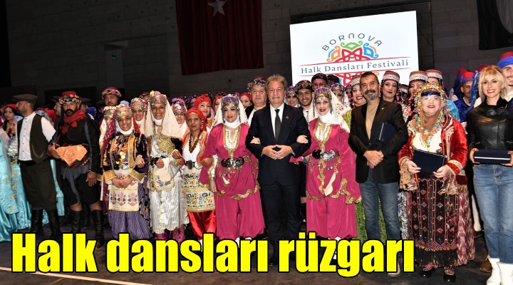 Bornova’da Balkan dansları rüzgarı esti