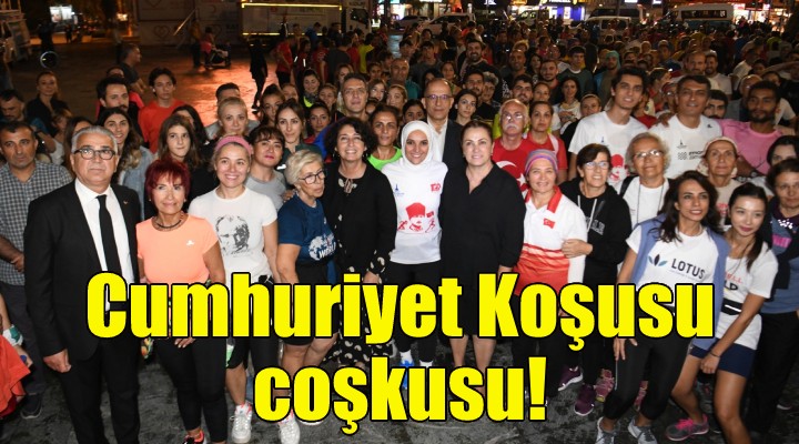 Bornova’da Cumhuriyet Koşusu coşkusu!