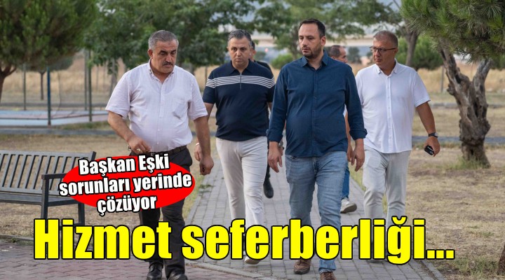 Bornova’da Doğanlar için hizmet seferberliği