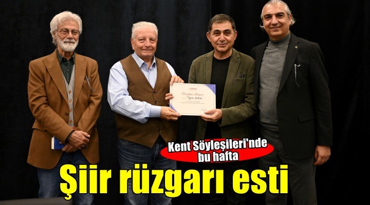 Bornova’da Kent Söyleşileri’nde şiir rüzgarı