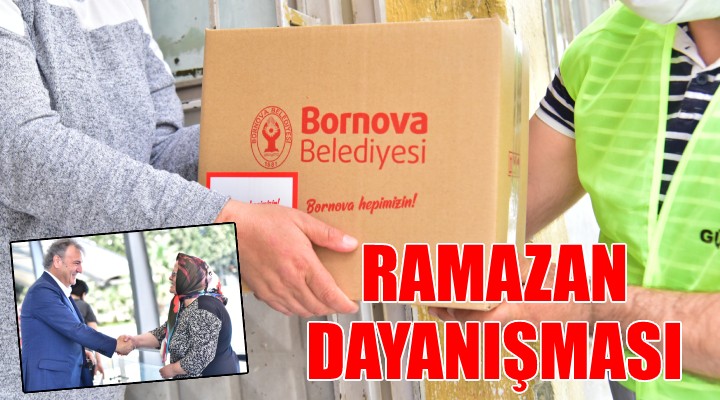 Bornova’da Ramazan dayanışması