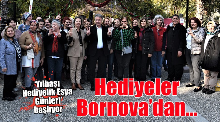 Bornova’da ‘Yılbaşı Hediyelik Eşya Günleri’ başlıyor