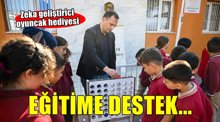 Bornova’da eğitime destek sürüyor