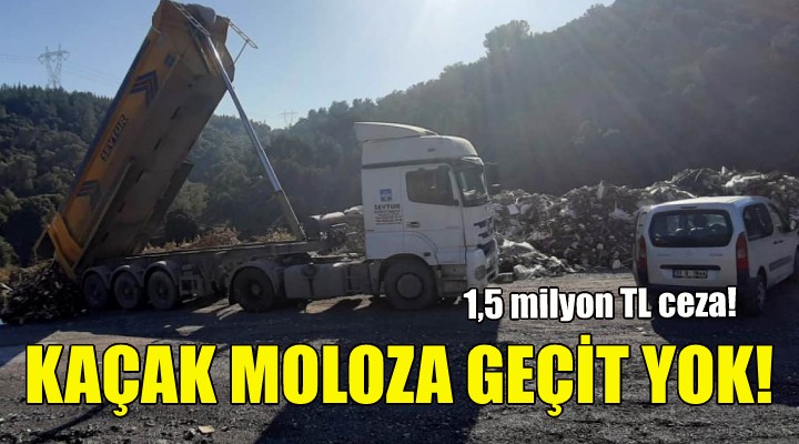 Bornova’da kaçak moloza geçit yok!