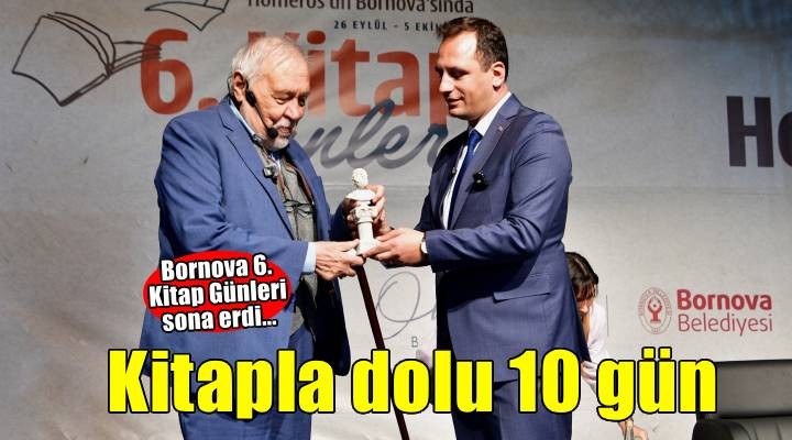 Bornova’da kitapla dolu 10 gün