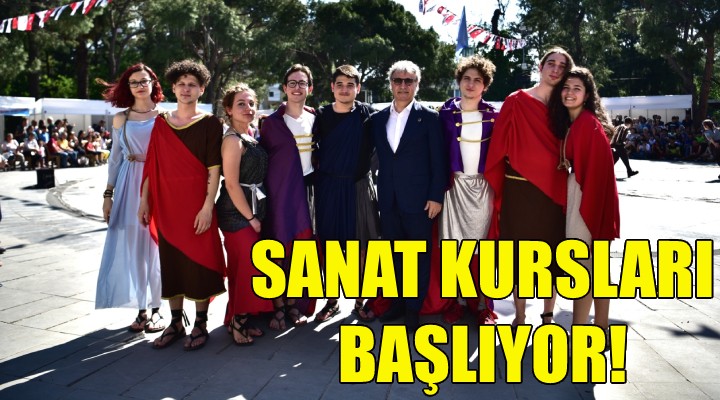 Bornova’da sanat kursları başlıyor!