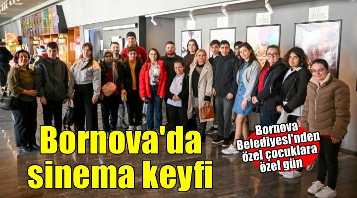 Bornova’da sinema salonu kahkahalarla doldu