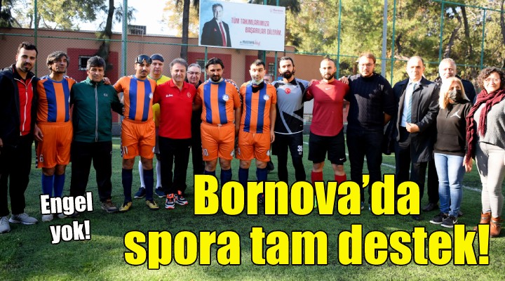 Bornova’da spora tam destek!