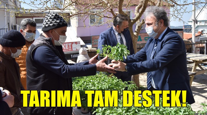 Bornova’da tarıma tam destek!