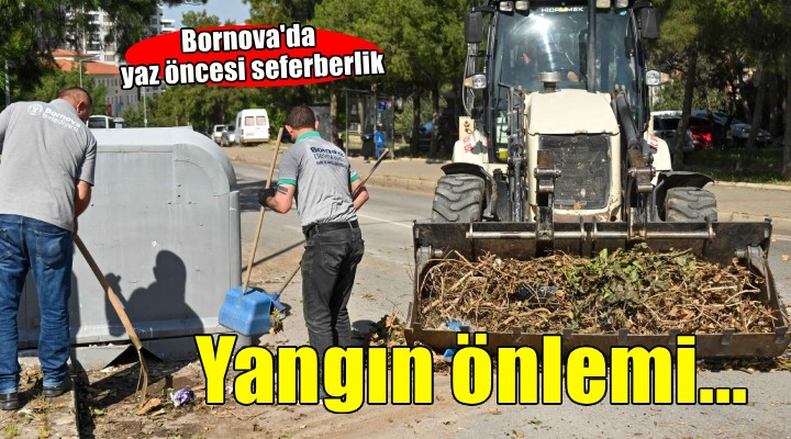 Bornova’da yaz öncesi yangın ve çevre seferberliği