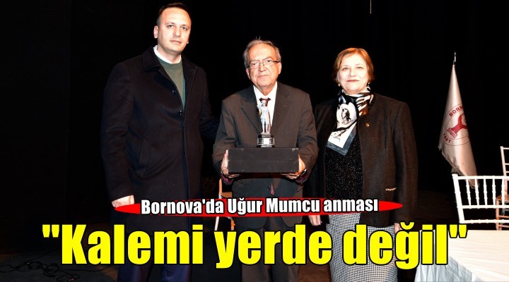 Bornova’dan aydınlanma yemini: ''Uğur Mumcu’nun kalemi yerde değil
