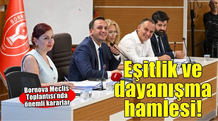 Bornova’dan eşitlik ve dayanışma hamlesi