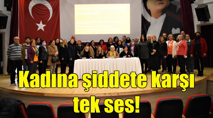 Bornova’dan kadına yönelik şiddete karşı bildiri!