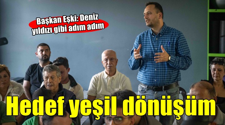 Bornova’dan yeşil dönüşüm hamlesi