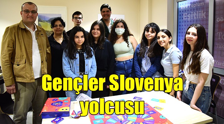 Bornovalı gençler Slovenya yolcusu