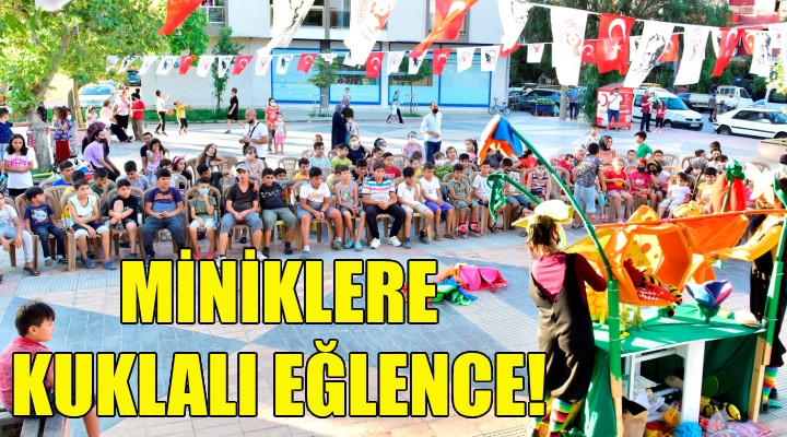 Bornovalı miniklere kuklalı eğlence!