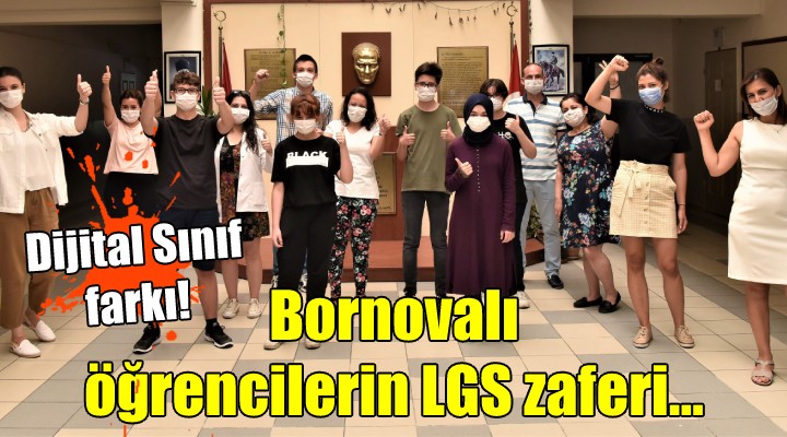 Bornovalı öğrencilerin LGS zaferi