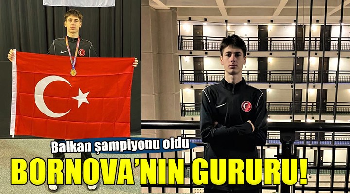 Bornova’nın gururu Bekir Osmanoğlu...