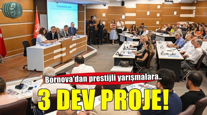 Bornova’nın vizyon projeleri Türkiye vitrinine çıkıyor