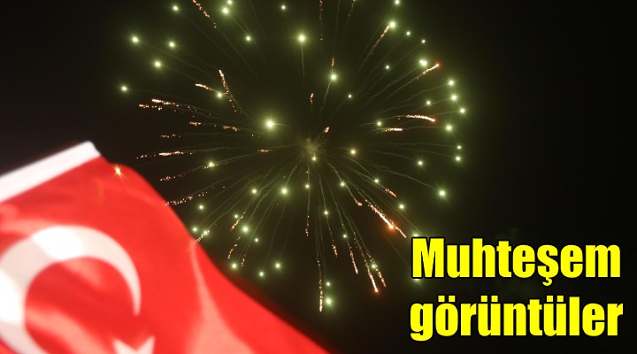 Karabağlar da muhteşem görüntüler! Boş sokaklar 19 Mayıs ruhuyla doldu