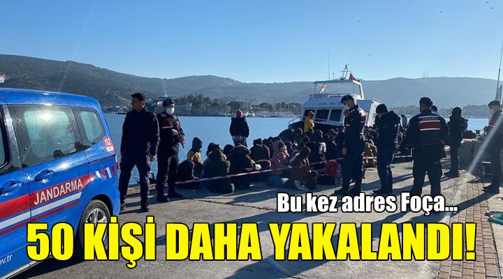 Bu kez adres Foça... 50 kişi daha yakalandı!