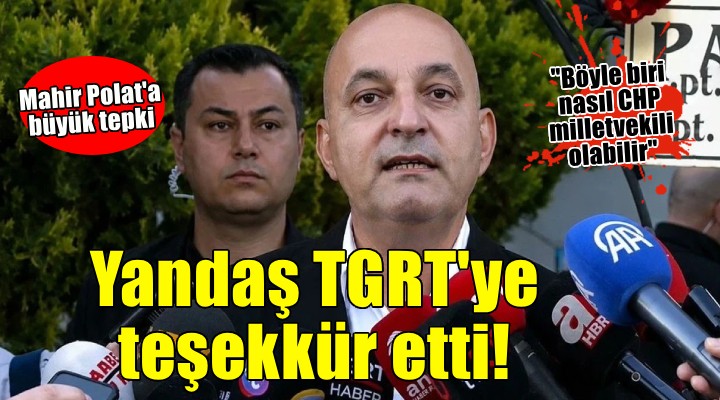Bu kez de yandaş TGRT'ye teşekkür etti... Mahir Polat'a büyük tepki!