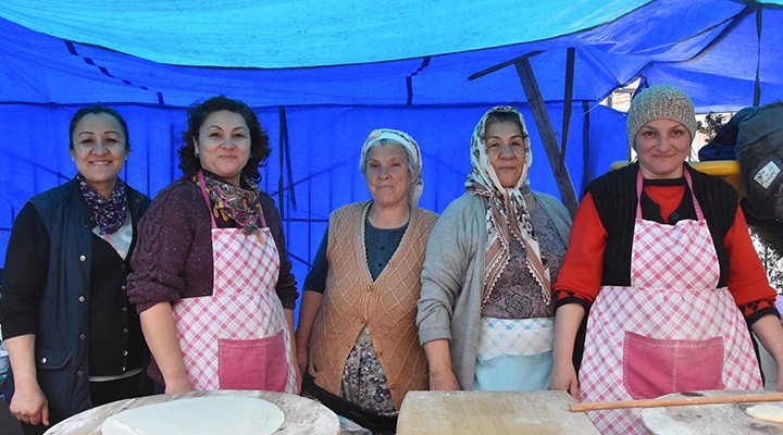 Bu pazarın esnafı kadınlar