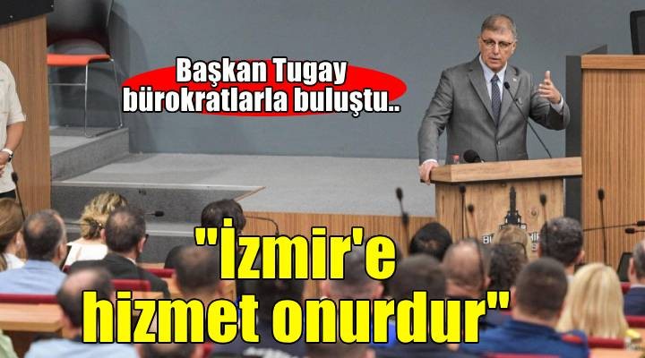 Bu şehrin hizmetinde olmak onurdur 