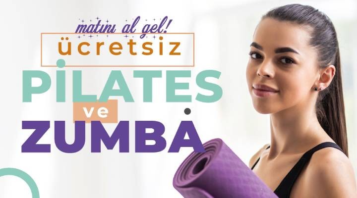 Buca Arena’da ücretsiz pilates ve zumba dersleri başlıyor