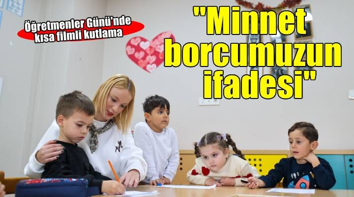 Buca Belediyesi Öğretmenler Günü’nü kısa filmle kutladı