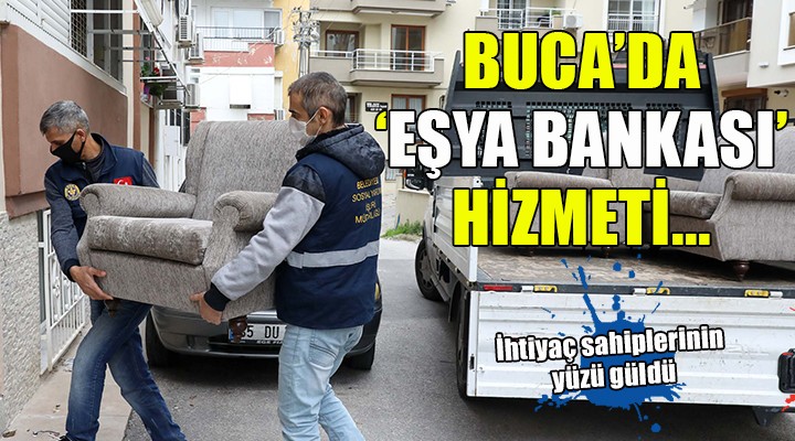 Buca Belediyesi nden  Eşya Bankası  hizmeti...