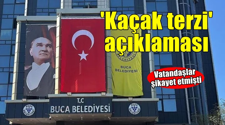 Buca Belediyesi'nden 'Kaçak terzi' açıklaması