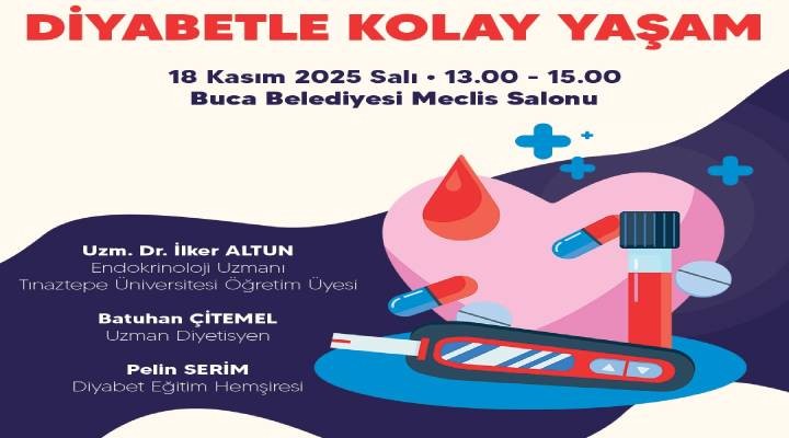 Buca Belediyesi’nden diyabet semineri