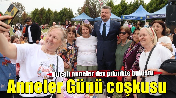 Buca Gölet'te Anneler Günü coşkusu