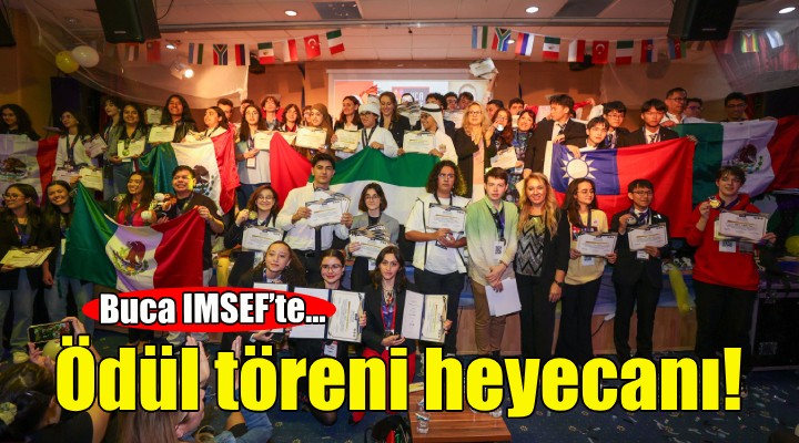 Buca IMSEF’te ödül töreni heyecanı!