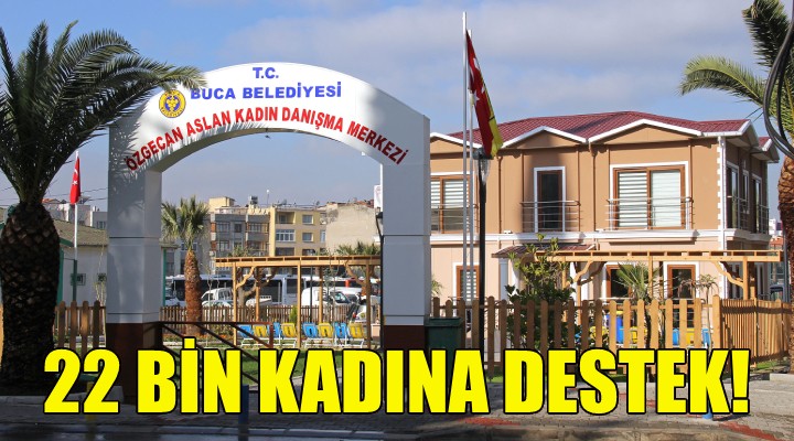 Buca da 22 bin kadına destek!