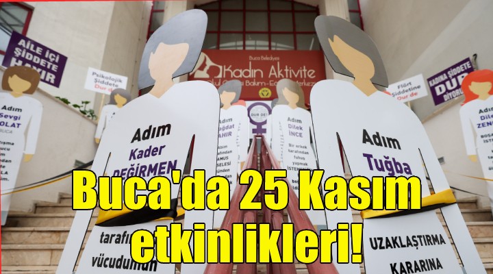 Buca da 25 Kasım etkinlikleri!