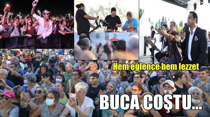 Buca da Anadolu Lezzetleri Festivali coşkusu