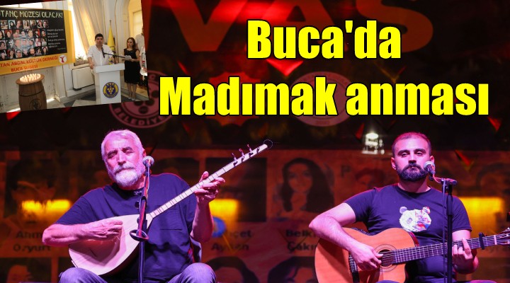 Buca da Madımak anması