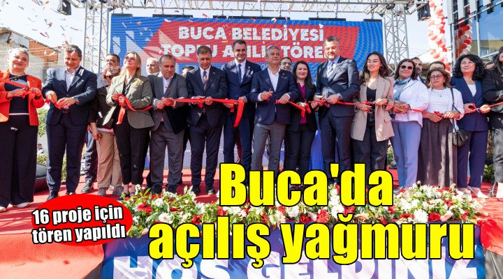 Buca'da açılış yağmuru... Özel'den gençlere dikkat çeken mesajlar!