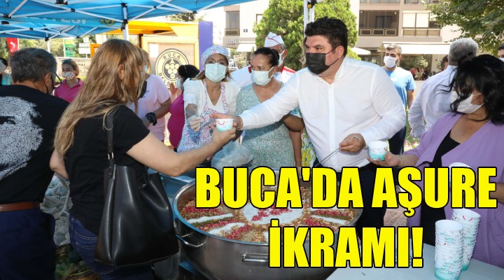 Buca da aşure ikramı!